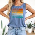I Survived Reading Banned Books All I Got Was Smarter Comfort Colors Tank Top Blue Jean