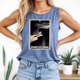 Tarot Cards Guide Book Esoteric Mysticism Clothing The Fool Tarot Card -Adults & Kids Small Short Sleeve Crew Neck Classic Fit Comfort Colors Tank Top Blue Jean