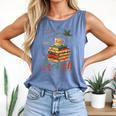 Tis The Season To Be Bookish Christmas Seasons Book Readings Comfort Colors Tank Top Blue Jean