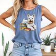 West Highland Terrier Books Dog Breed Westie For Men Women Kids Comfort Colors Tank Top Blue Jean West Highland Terrier Books Dog Breed Westie For Men Women Kids Comfort Colors Tank Top Blue Jean