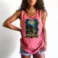 4 Books Are Portable Magic Bookish Reading Nerd Quote Comfort Colors Tank Top Watermelon