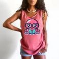 Adorable Book Lover Octopus With Reading Glasses Cute Comfort Colors Tank Top Watermelon Adorable Book Lover Octopus With Reading Glasses Cute Comfort Colors Tank Top Watermelon