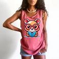 Adorable Book Lover Quokka With Reading Glasses Cute Comfort Colors Tank Top Watermelon