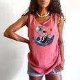 Astronaut Reading Book In Space Books Lover Bookworm Comfort Colors Tank Top Watermelon