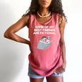Some Of My Best Friends Are Fictional Book Lover Nerd Comfort Colors Tank Top Watermelon