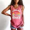 I LIKE BIG BOOKS AND I CANNOT LIE Book Lover Print Comfort Colors Tank Top Watermelon I LIKE BIG BOOKS AND I CANNOT LIE Book Lover Print Comfort Colors Tank Top Watermelon