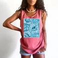 Blue Comic Book Blue Graphic Comfort Colors Tank Top Watermelon