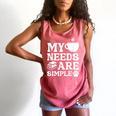 Book Coffee Dog Book My Needs Are Simple Men Women Kids Comfort Colors Tank Top Watermelon Book Coffee Dog Book My Needs Are Simple Men Women Kids Comfort Colors Tank Top Watermelon