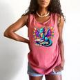 Book Dragon Reading Comfort Colors Tank Top Watermelon