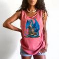 Book Lover Bookworm Reading Books Dragon Premium Tri-Blend Comfort Colors Tank Top Watermelon
