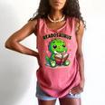 Book Lover Reading Dinosaur Readosaurus Library Comfort Colors Tank Top Watermelon
