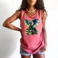 Book Lover Reading Fantasy Dragon Comfort Colors Tank Top Watermelon Book Lover Reading Fantasy Dragon Comfort Colors Tank Top Watermelon
