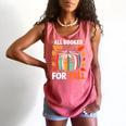 All Booked For Fall Book Pumpkin Autumn Thanksgiving Teacher Comfort Colors Tank Top Watermelon
