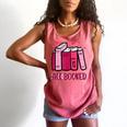 All Booked Read Book Reading Librarian Men Women Kids Comfort Colors Tank Top Watermelon