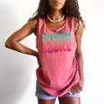 Bookish Reading Love Introverted But Willing To Discuss Book Comfort Colors Tank Top Watermelon