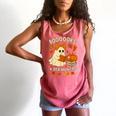 Books And BER Months Fall Librarian Reading Halloween Comfort Colors Tank Top Watermelon
