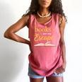 Books Are My Escape Simple Reading Quote Comfort Colors Tank Top Watermelon