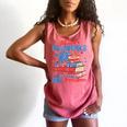 Books Fireworks And Freedom 4th Of July Book Lover Comfort Colors Tank Top Watermelon