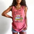 Books Original Handheld Device Reader Literacy Book Lover Comfort Colors Tank Top Watermelon
