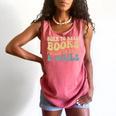Born To Read Books Forced To Read Emails Reading Books Dad Comfort Colors Tank Top Watermelon
