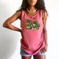 Botanical Garden Plants With Books Comfort Colors Tank Top Watermelon