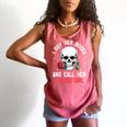 I Buy Her Books And Call Her A Good Girl Skull Rose Bookworm Comfort Colors Tank Top Watermelon