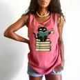 Cat Reading Book Comfort Colors Tank Top Watermelon Cat Reading Book Comfort Colors Tank Top Watermelon