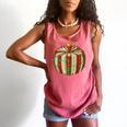 Christmas Book Ornament Lights Holiday Reading Lover Teacher Comfort Colors Tank Top Watermelon