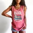 I Closed My Book To Be Here Books Lover Bookworm Comfort Colors Tank Top Watermelon