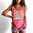 Color Our World Book Reading Program 2026 Summer Comfort Colors Tank Top Watermelon