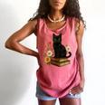 Cute Cat Book Flowers Comfort Colors Tank Top Watermelon Cute Cat Book Flowers Comfort Colors Tank Top Watermelon