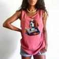 Cute Dog Basset Hound Reading Book Comfort Colors Tank Top Watermelon Cute Dog Basset Hound Reading Book Comfort Colors Tank Top Watermelon