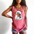 Cute Halloween Ghost Reading Book Comfort Colors Tank Top Watermelon Cute Halloween Ghost Reading Book Comfort Colors Tank Top Watermelon