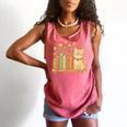 Cute Kawaii Cat Books Flowers Comfort Colors Tank Top Watermelon Cute Kawaii Cat Books Flowers Comfort Colors Tank Top Watermelon