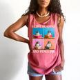 Cute Penguin Reading Book School Librarian Teacher Student Comfort Colors Tank Top Watermelon