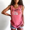 Cute Read Reading Day Book Lovers Teachers Students Kids Comfort Colors Tank Top Watermelon