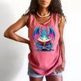 Dragon Reading Book Lover Comfort Colors Tank Top Watermelon