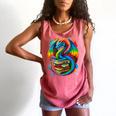 Dragon Reading Colorful Fantasy Book Lover Comfort Colors Tank Top Watermelon Dragon Reading Colorful Fantasy Book Lover Comfort Colors Tank Top Watermelon