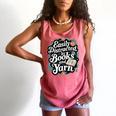 Easily Distracted By Yarn And Books Comfort Colors Tank Top Watermelon