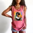 Educated Afro Girl Reading Book Lover History Month Comfort Colors Tank Top Watermelon Educated Afro Girl Reading Book Lover History Month Comfort Colors Tank Top Watermelon