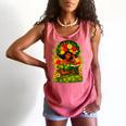 Educated Women Girls Reading Book Black History Month Comfort Colors Tank Top Watermelon
