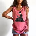 Emily Dickinson Reading A Book Comfort Colors Tank Top Watermelon