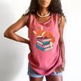 Fox Reading Book Pajama Sleep Comfort Colors Tank Top Watermelon