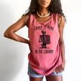 Halloween Skeleton Pun Book Lover Library Joke Comfort Colors Tank Top Watermelon