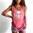 Hedgehog Reading Book Full Moon Lake Scenery Comfort Colors Tank Top Watermelon