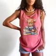 Highland Cow Reading Book Librarian Library Comfort Colors Tank Top Watermelon Highland Cow Reading Book Librarian Library Comfort Colors Tank Top Watermelon
