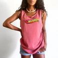 Hot Wheels Comic Book Fire Logo Comfort Colors Tank Top Watermelon