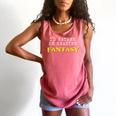 I'd Rather Be Reading Fantasy Epic Magic Book Lover Geek Comfort Colors Tank Top Watermelon