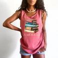 I'm With The Banned Read Banned Books Bookworm Men Women Comfort Colors Tank Top Watermelon