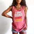I Have Issues Comic Issues Comic Book Lover Comfort Colors Tank Top Watermelon